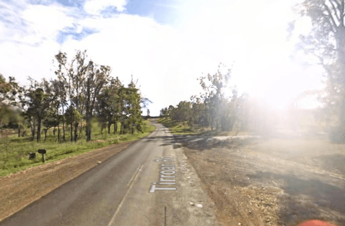 Look, memory fails me again. And I can't find any memory-jogging markers on Google Street View for love nor money. So here. It's the street itself. I at least got that part right.